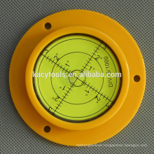 plastic round circular bubble level leveling tools